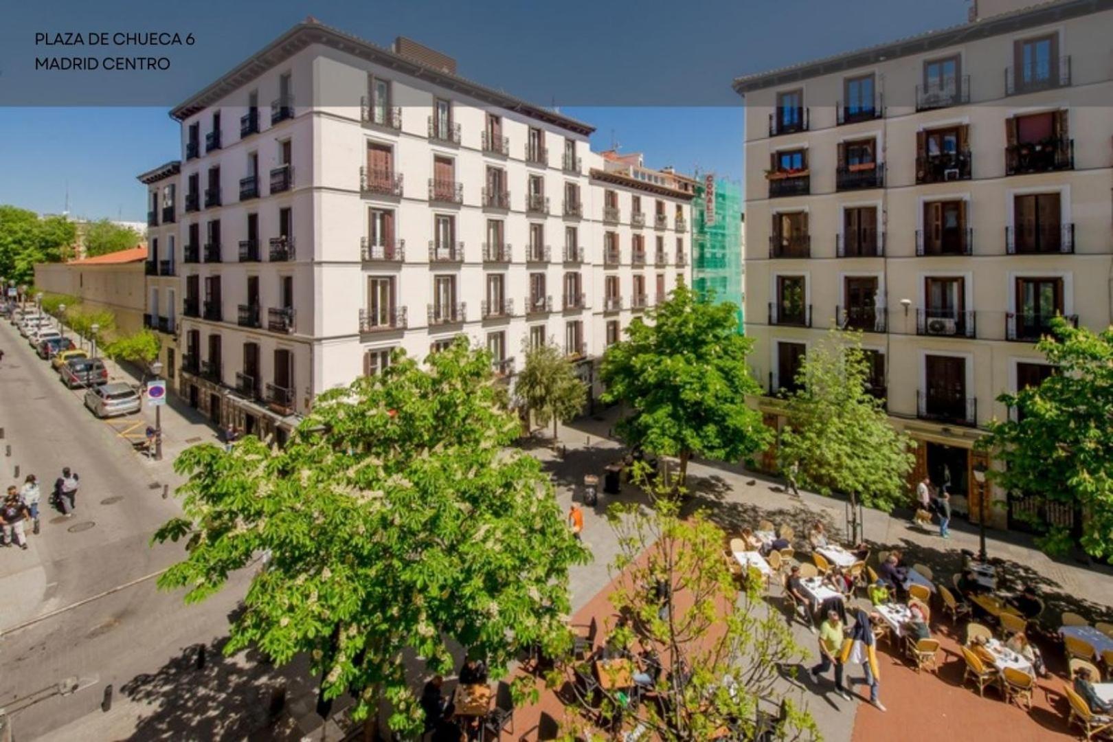 Cool Apt Para 9Pax En Plena Plaza De Chueca Madrid Bagian luar foto